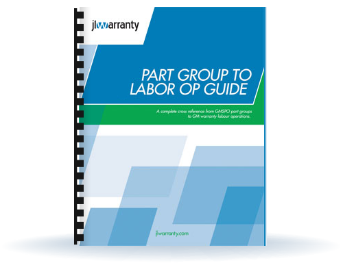 Part Group to Labor Operation Guide