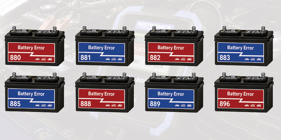 New Battery Errors