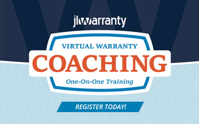 Virtual Warranty Administration Coaching